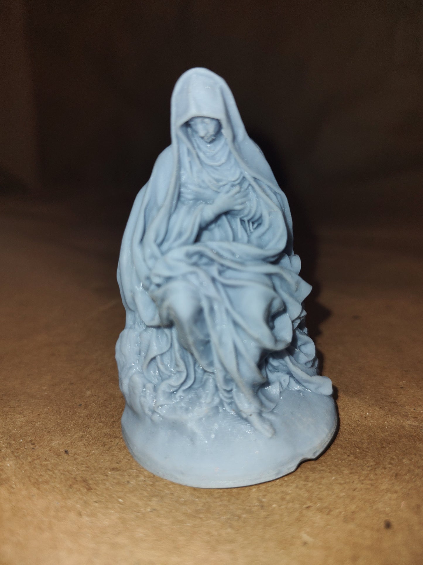 Seated Virgin Mary - 3D Printed Replica