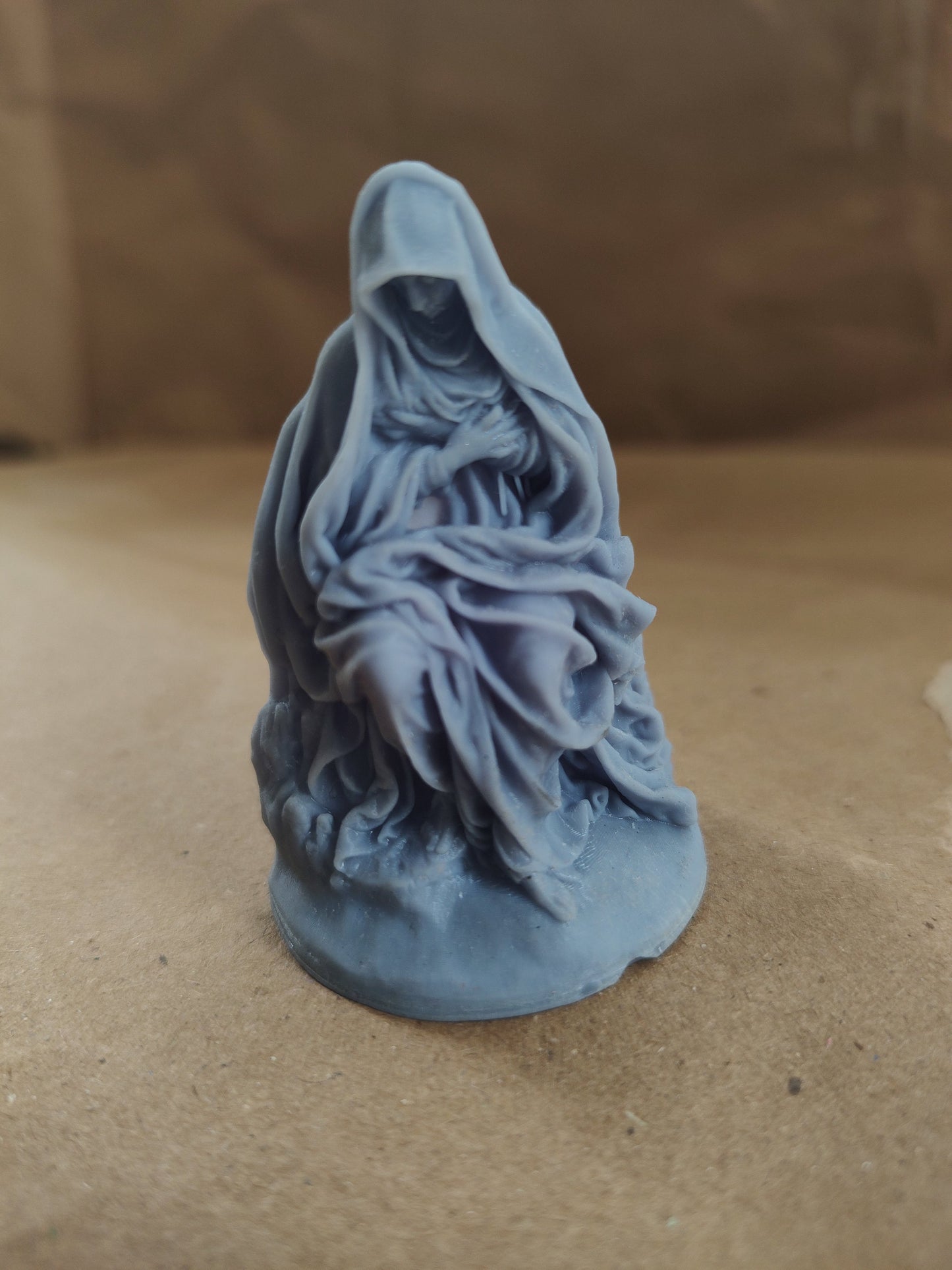 Seated Virgin Mary - 3D Printed Replica