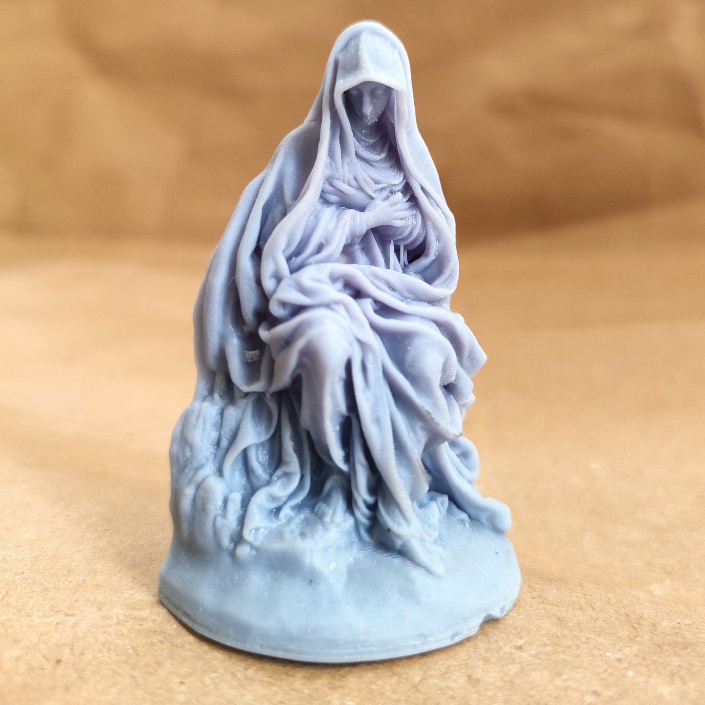 Seated Virgin Mary - 3D Printed Replica