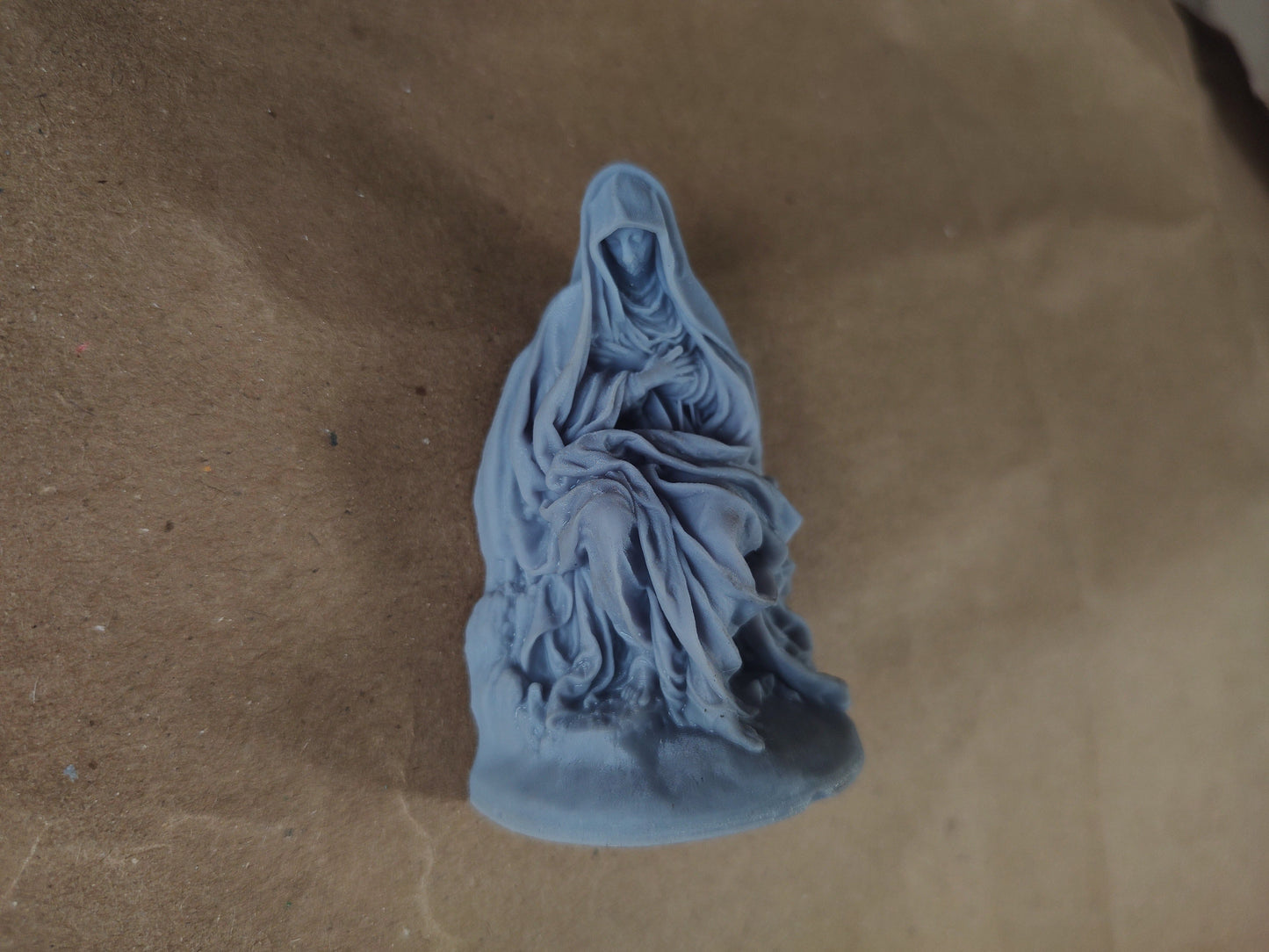 Seated Virgin Mary - 3D Printed Replica