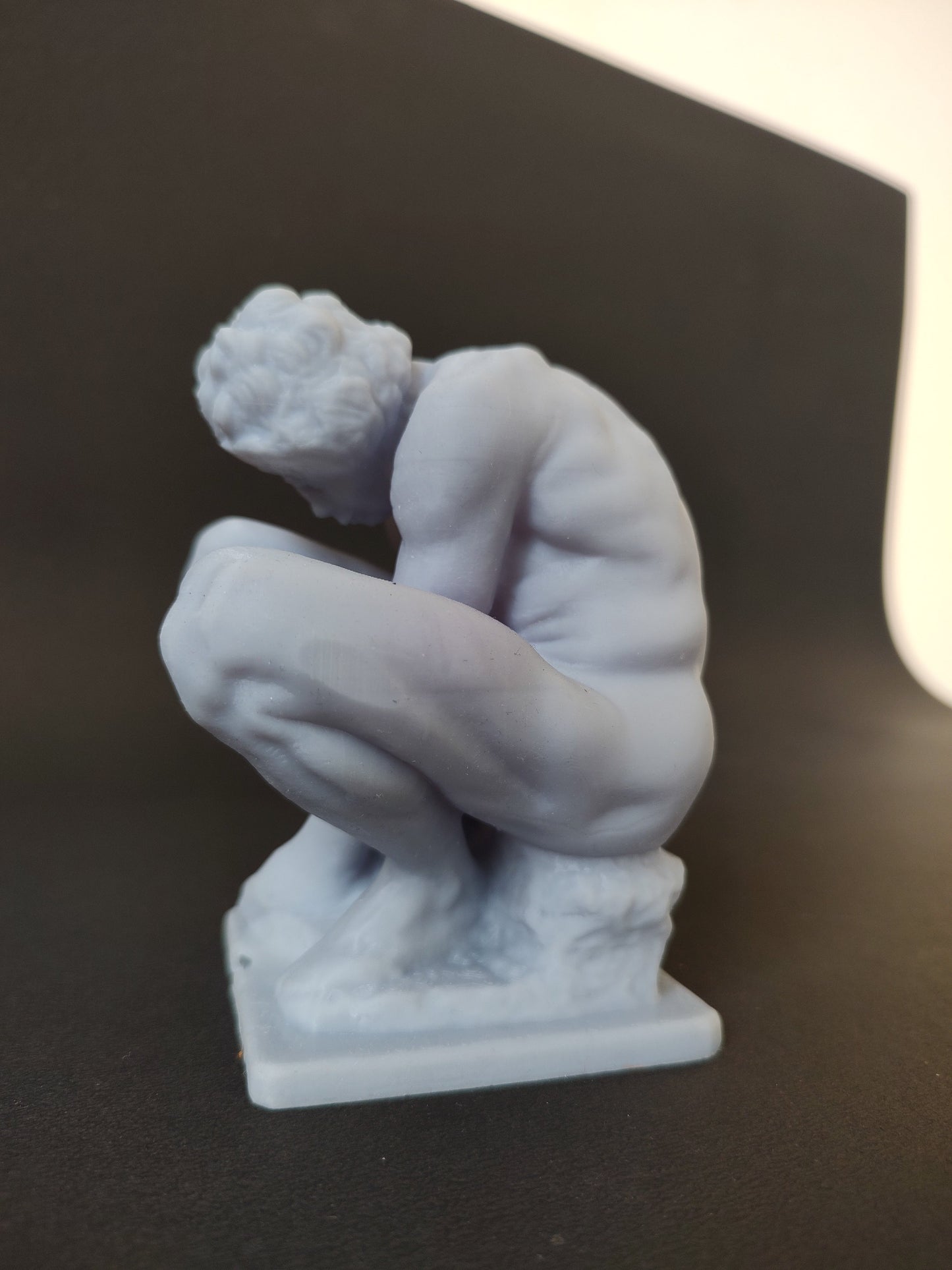 Crouching Boy - 3D Printed Replica