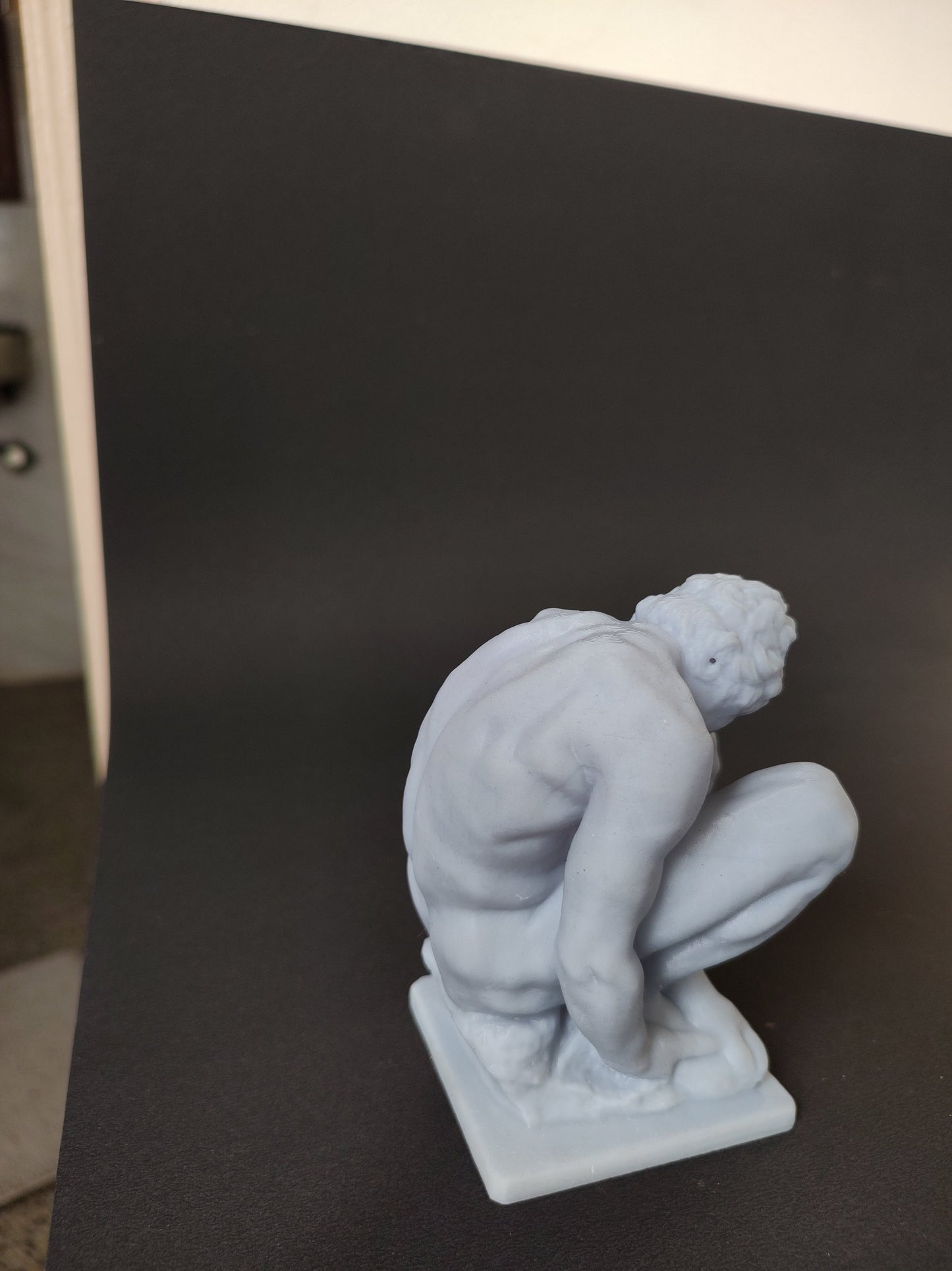 Crouching Boy - 3D Printed Replica