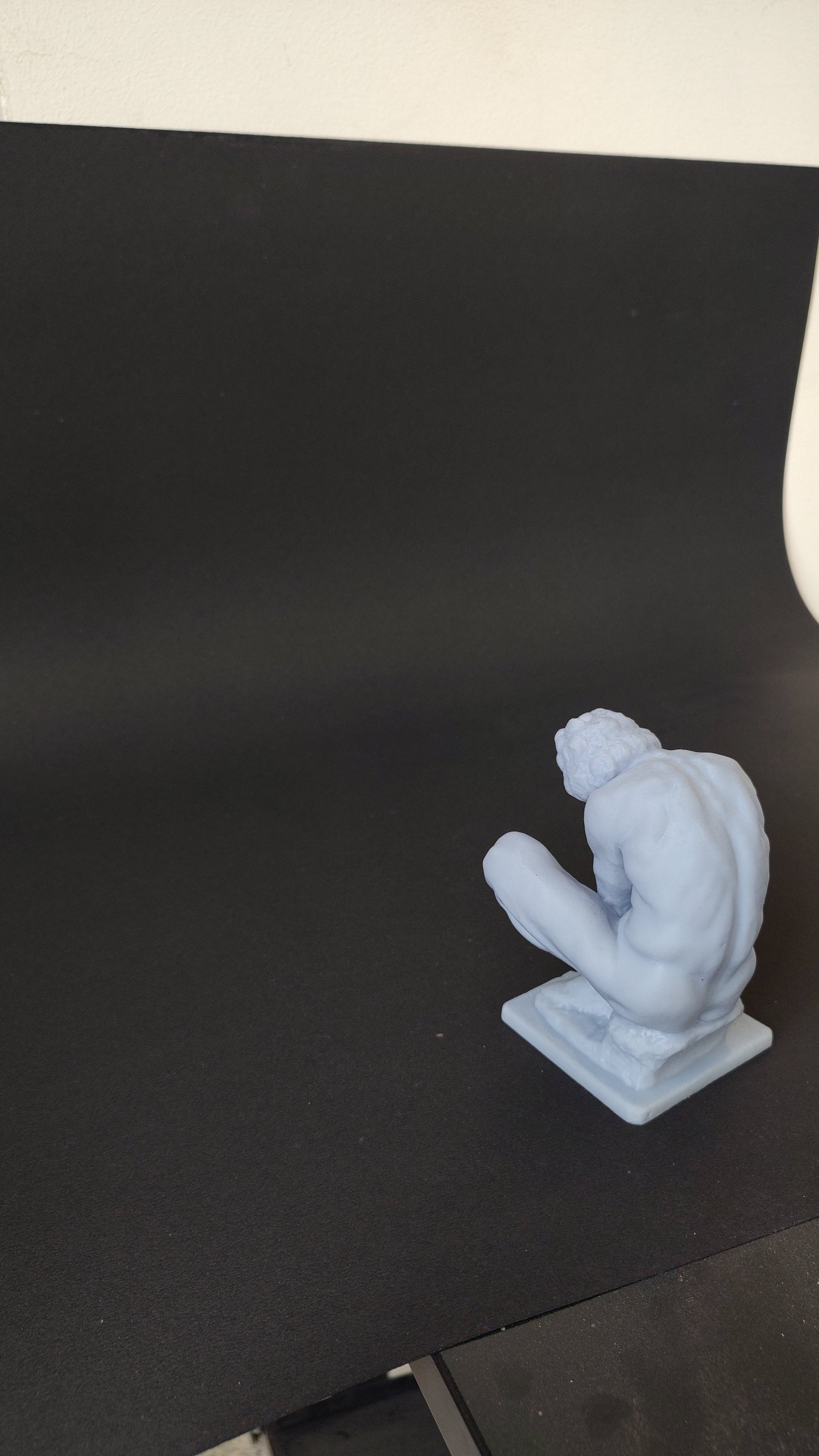 Crouching Boy - 3D Printed Replica