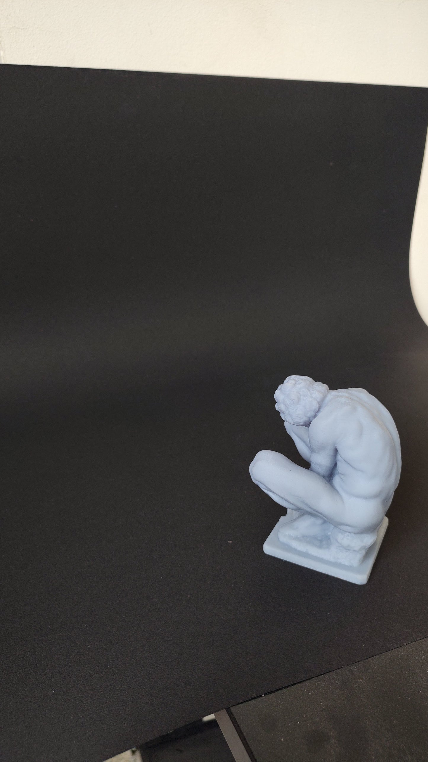 Crouching Boy - 3D Printed Replica