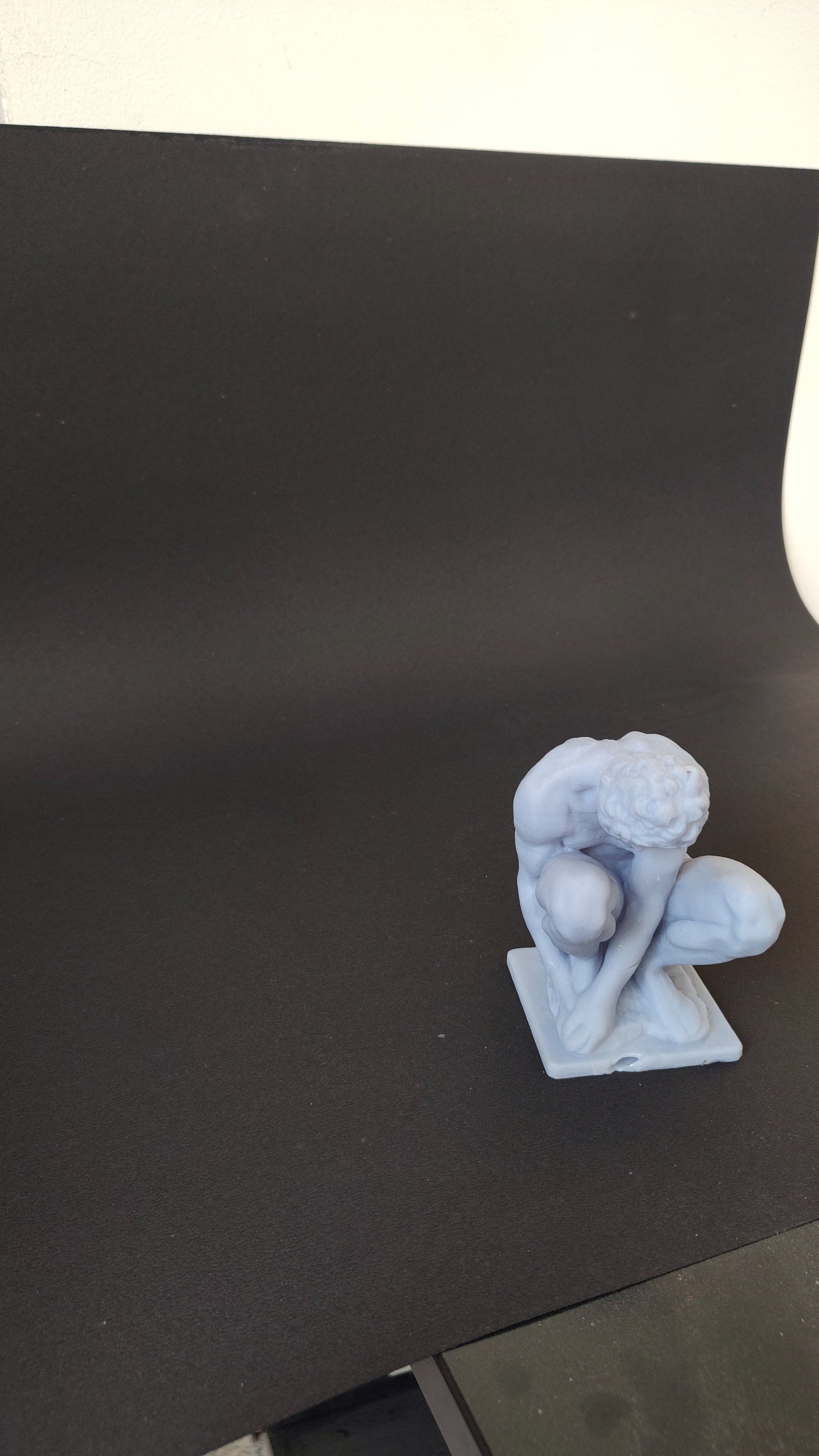 Crouching Boy - 3D Printed Replica