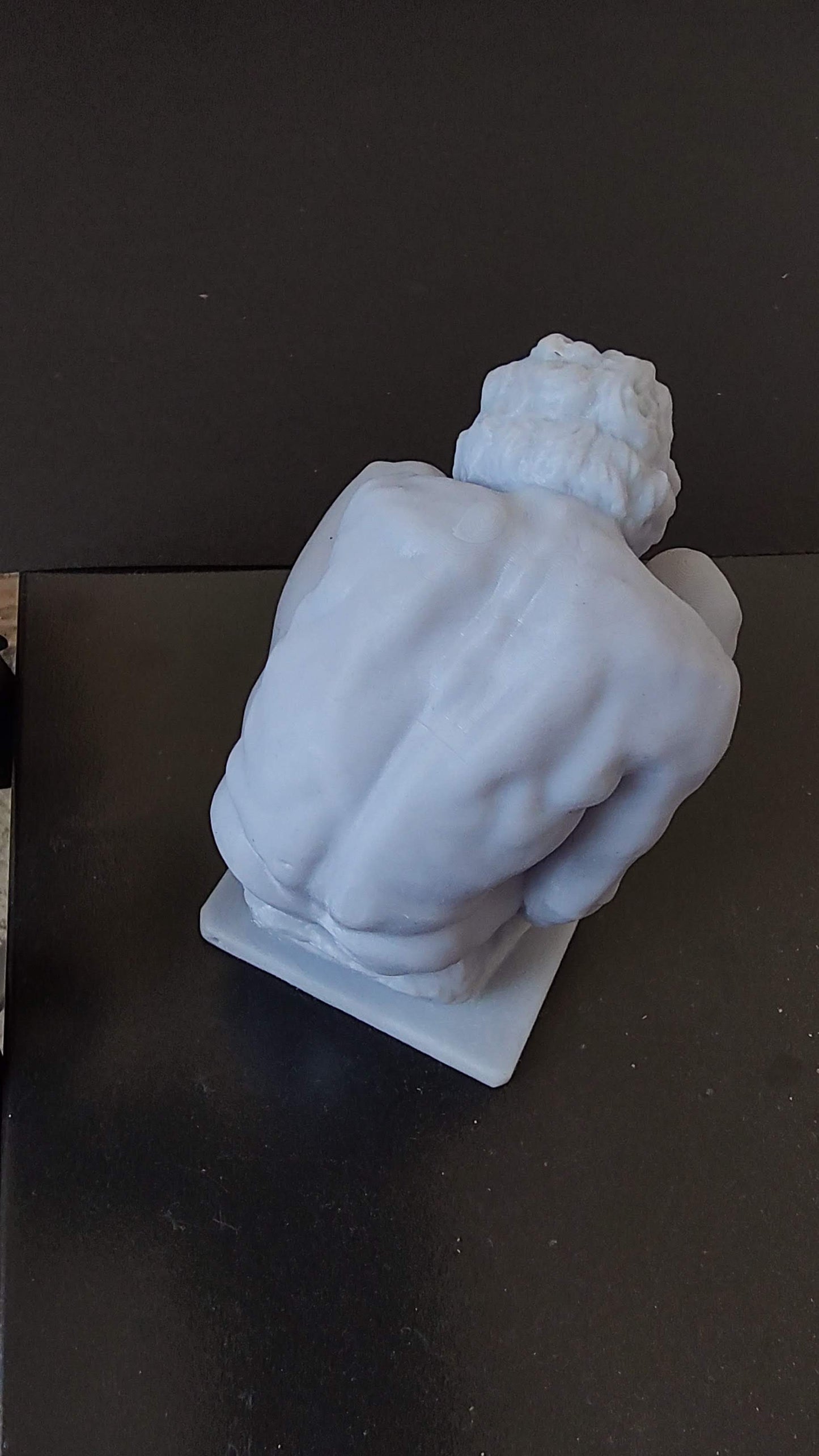 Crouching Boy - 3D Printed Replica