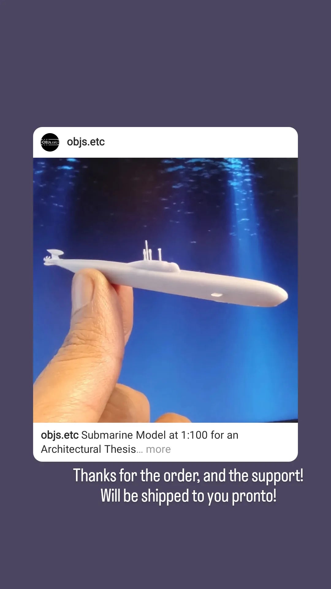 Submarine Model