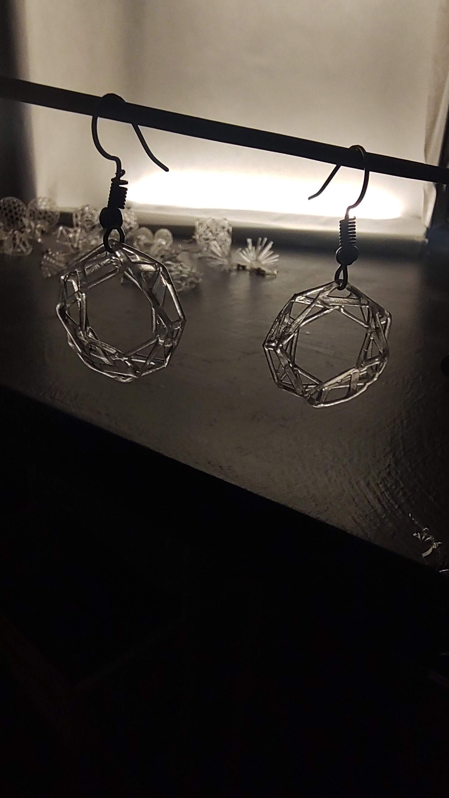 Abstract Radiance Earrings